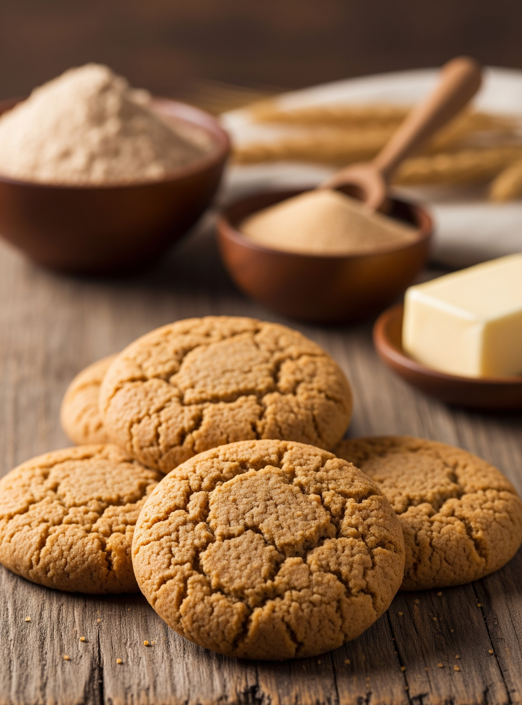 Pure Organic Whole Wheat Cookies